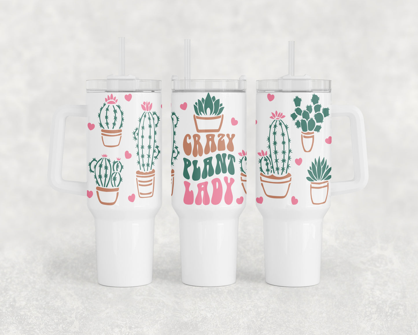 Crazy Plant Lady 40oz Tumbler - 2357