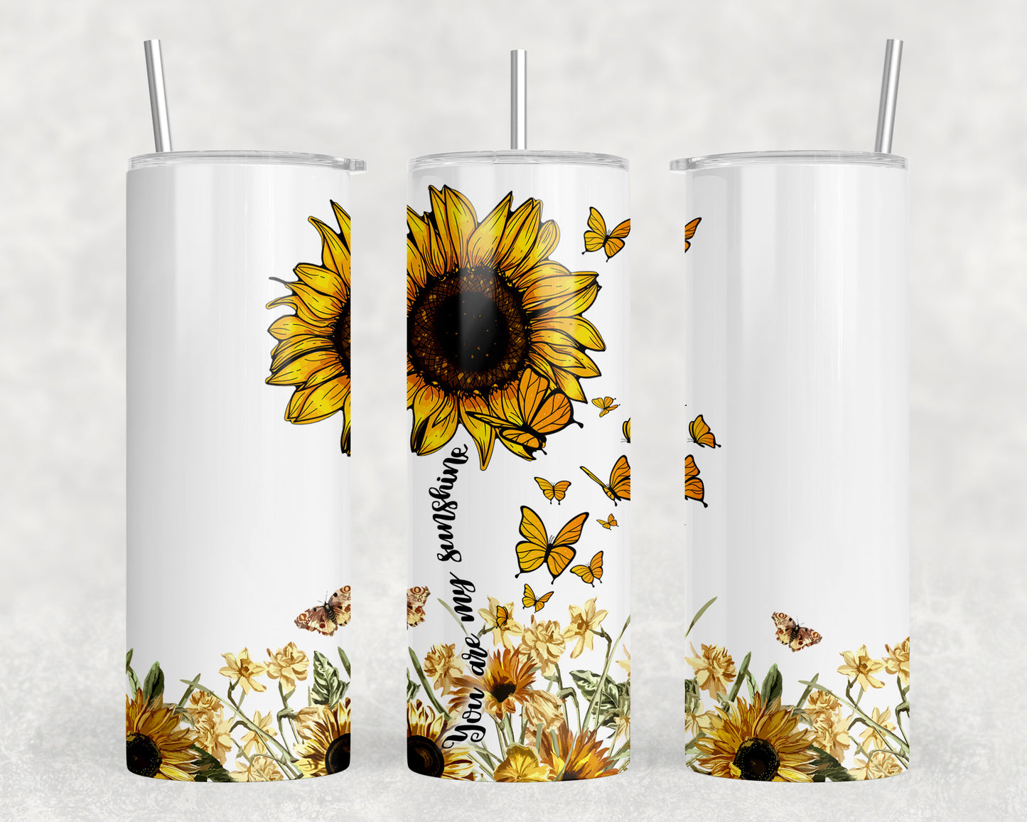 Sunflower 20oz Skinny Tumbler - 2365