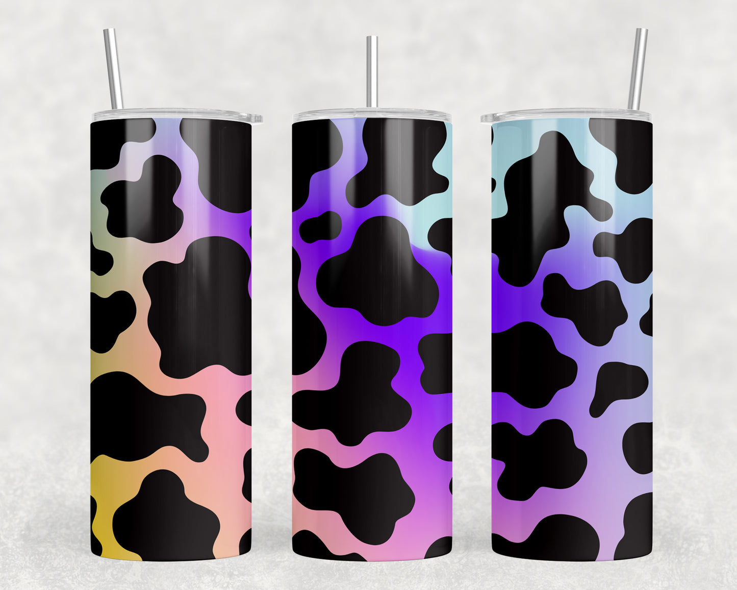 Cow Print 20oz Skinny Tumbler - 2370