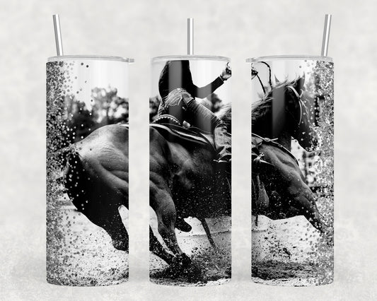 Barrel Racer Rodeo 20oz Skinny Tumbler - 2373