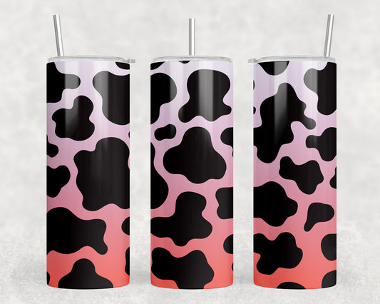 Cow Print 20oz Skinny Tumbler - 2376