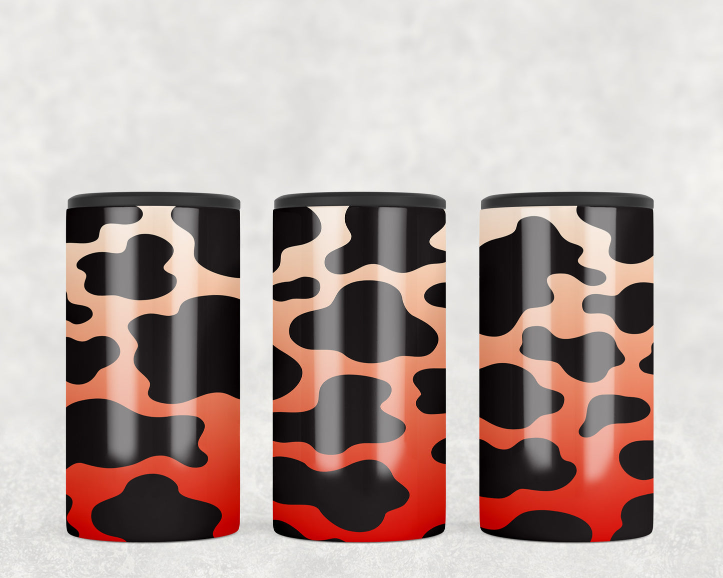 Cow Print 5-in-1 Can Hugger Tumbler - 2380