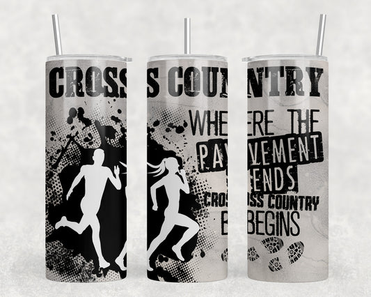 Cross Country 20oz Skinny Tumbler - 2388