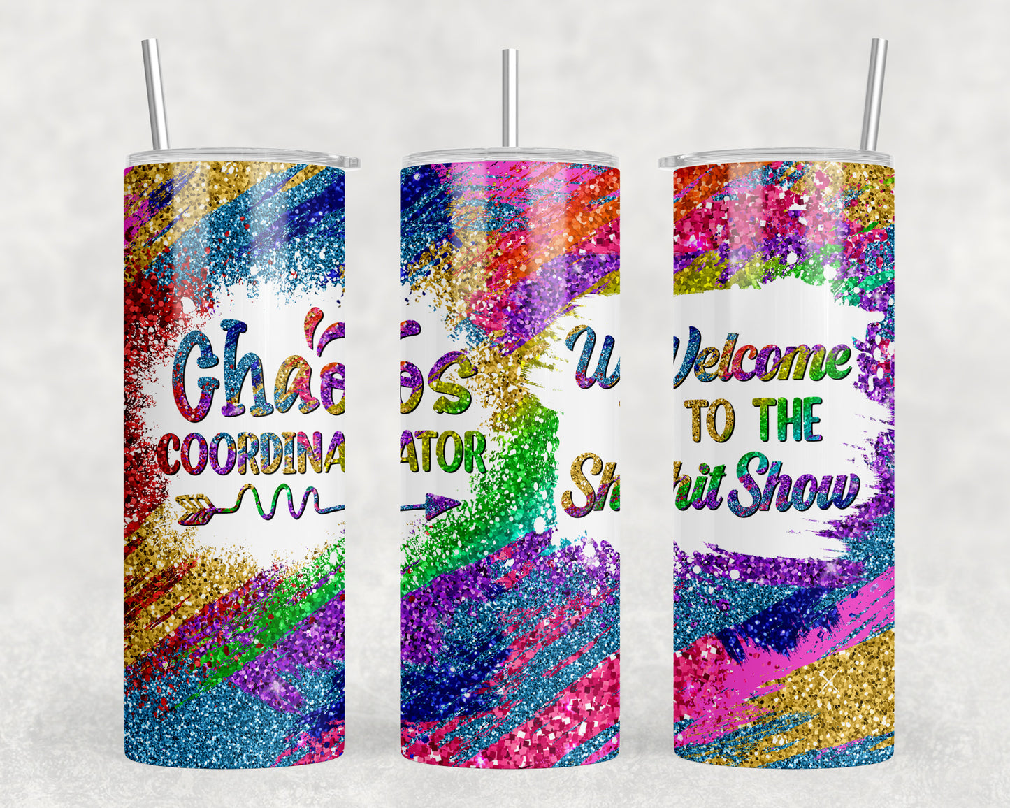 Chaos Coordinator  20oz Skinny Tumbler - 2399