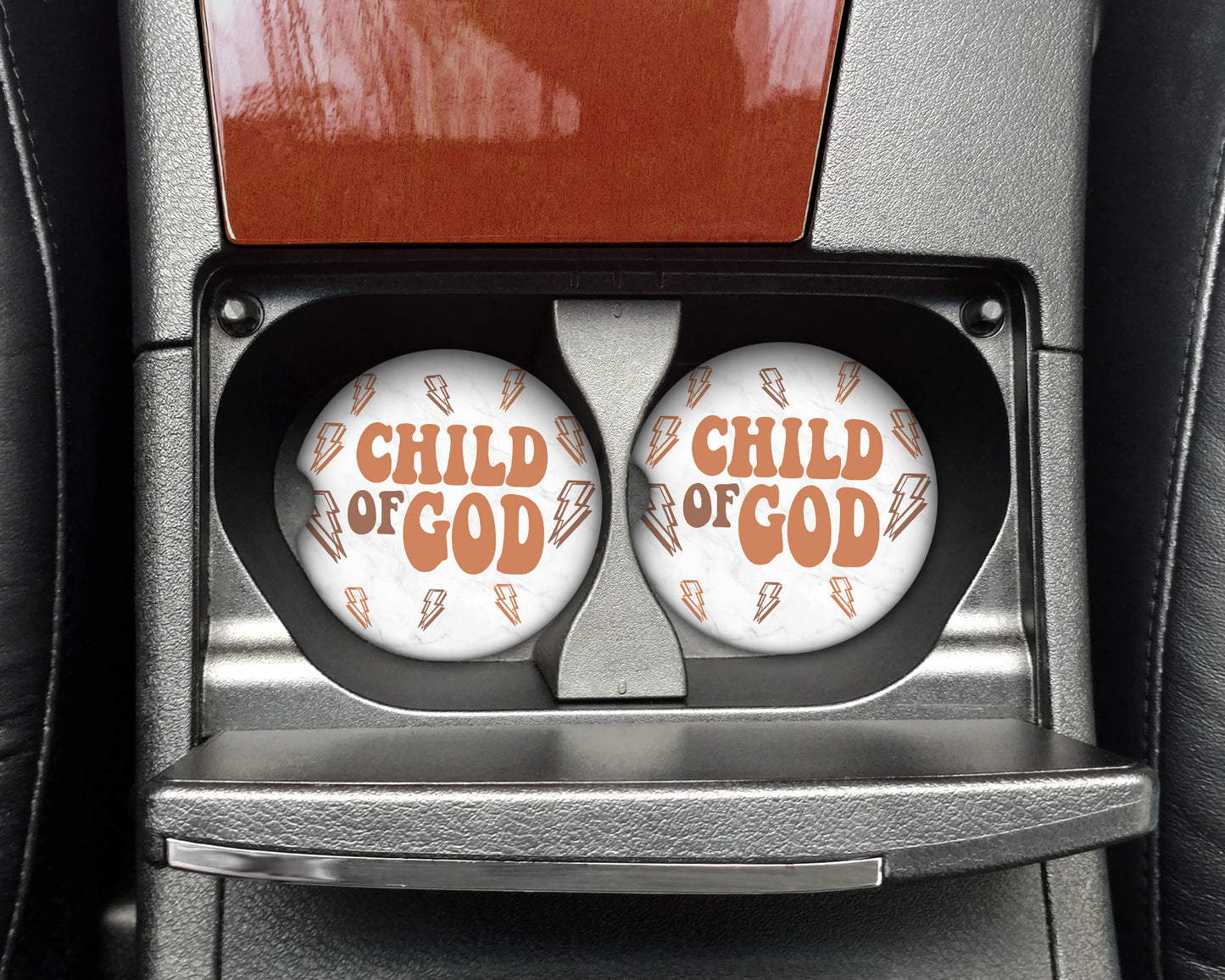 Child Of God Car Coaster Set - 2401