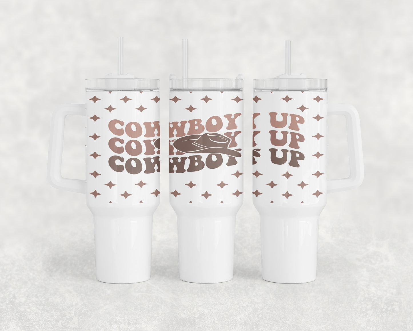 Cowboy Up 40oz Tumbler - 2402