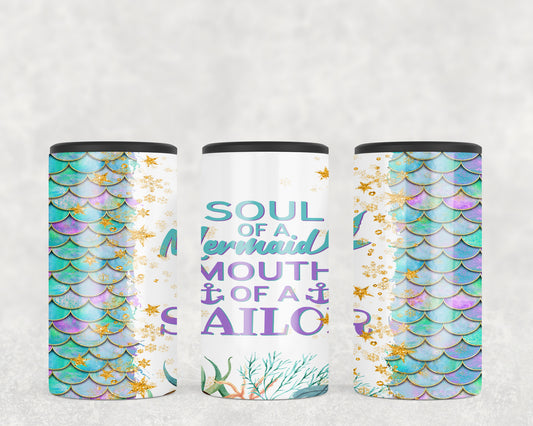 Mermaid 5-in-1 Can Hugger Tumbler - 2411