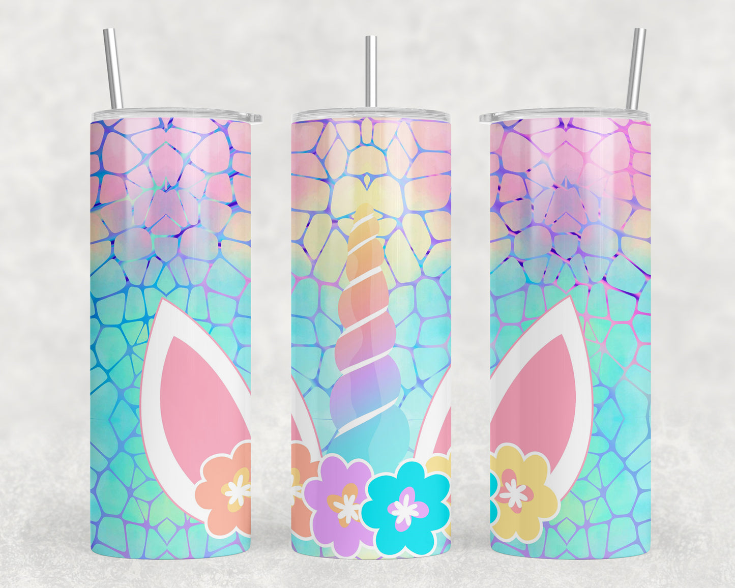 Unicorn 20oz Skinny Tumbler - 2414