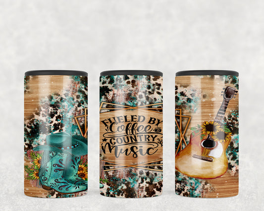 Coffee and Country Music 5-in-1 Can Hugger Tumbler - 2419