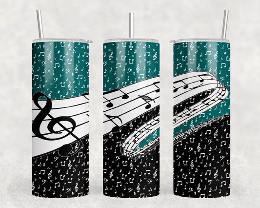 Music Notes 20oz Skinny Tumbler - 241