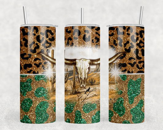 Westen Skull 20oz Skinny Tumbler - 2420