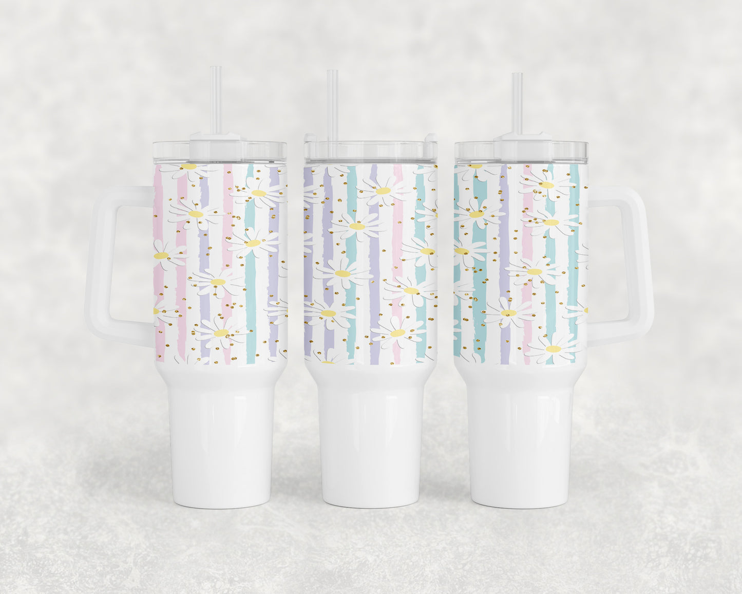 Daisies 40oz Tumbler - 2426