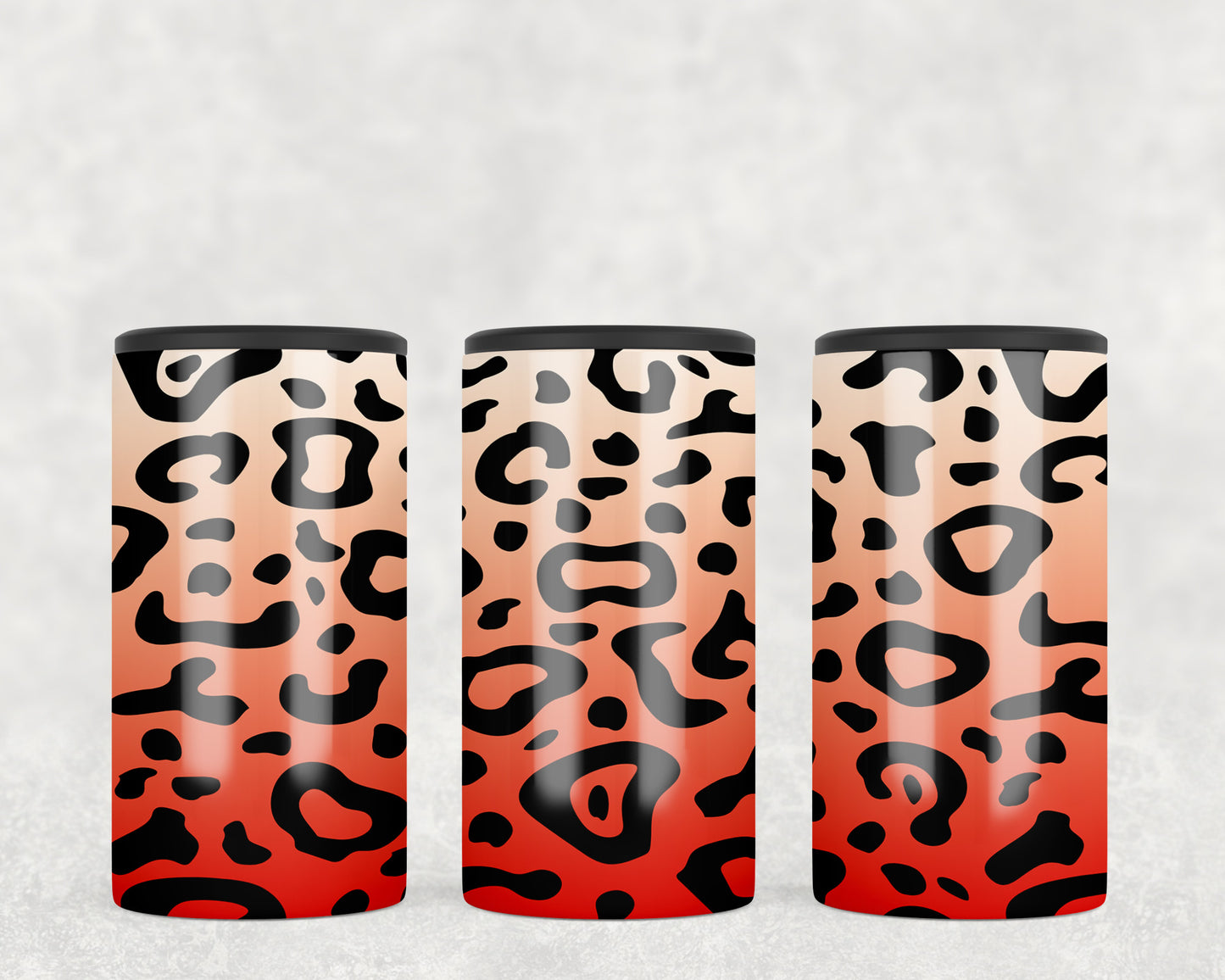 Leopard Print 5-in-1 Can Hugger Tumbler - 2438