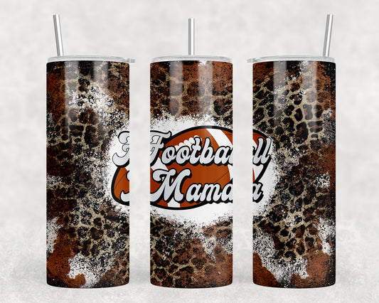 Football Mama 20oz Skinny Tumbler - 2439