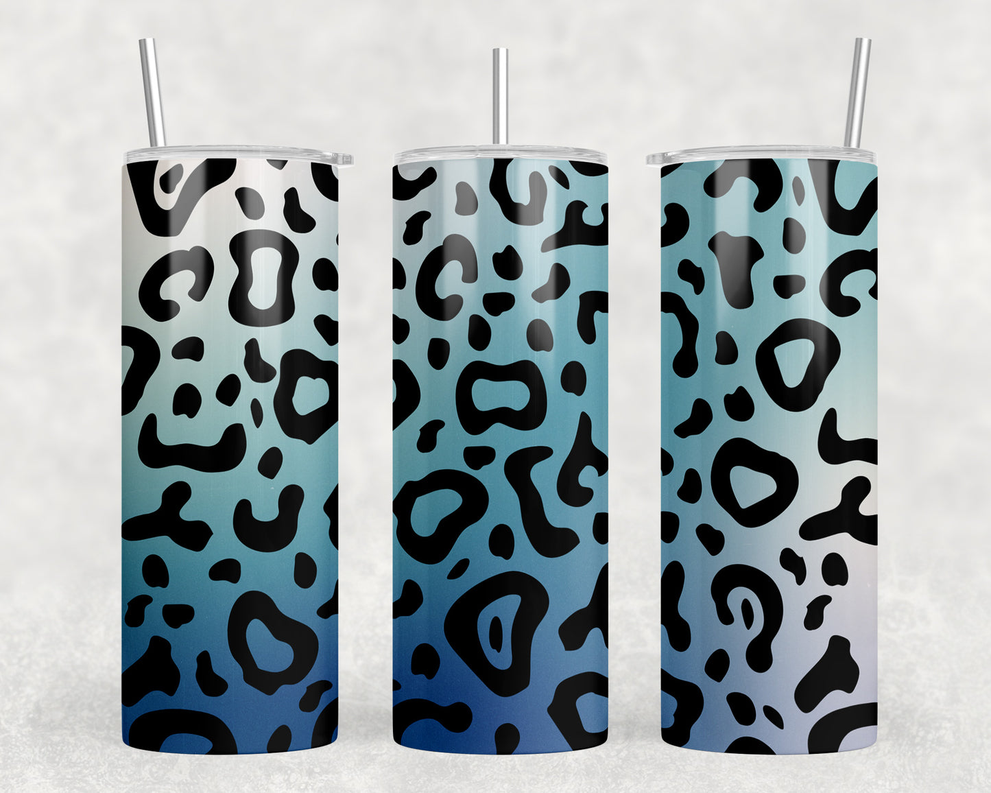 Leopard Print 20oz Skinny Tumbler - 2445