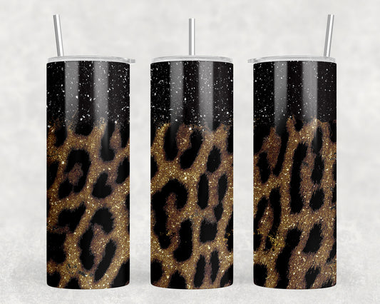 Leopard Print 20oz Skinny Tumbler - 2453