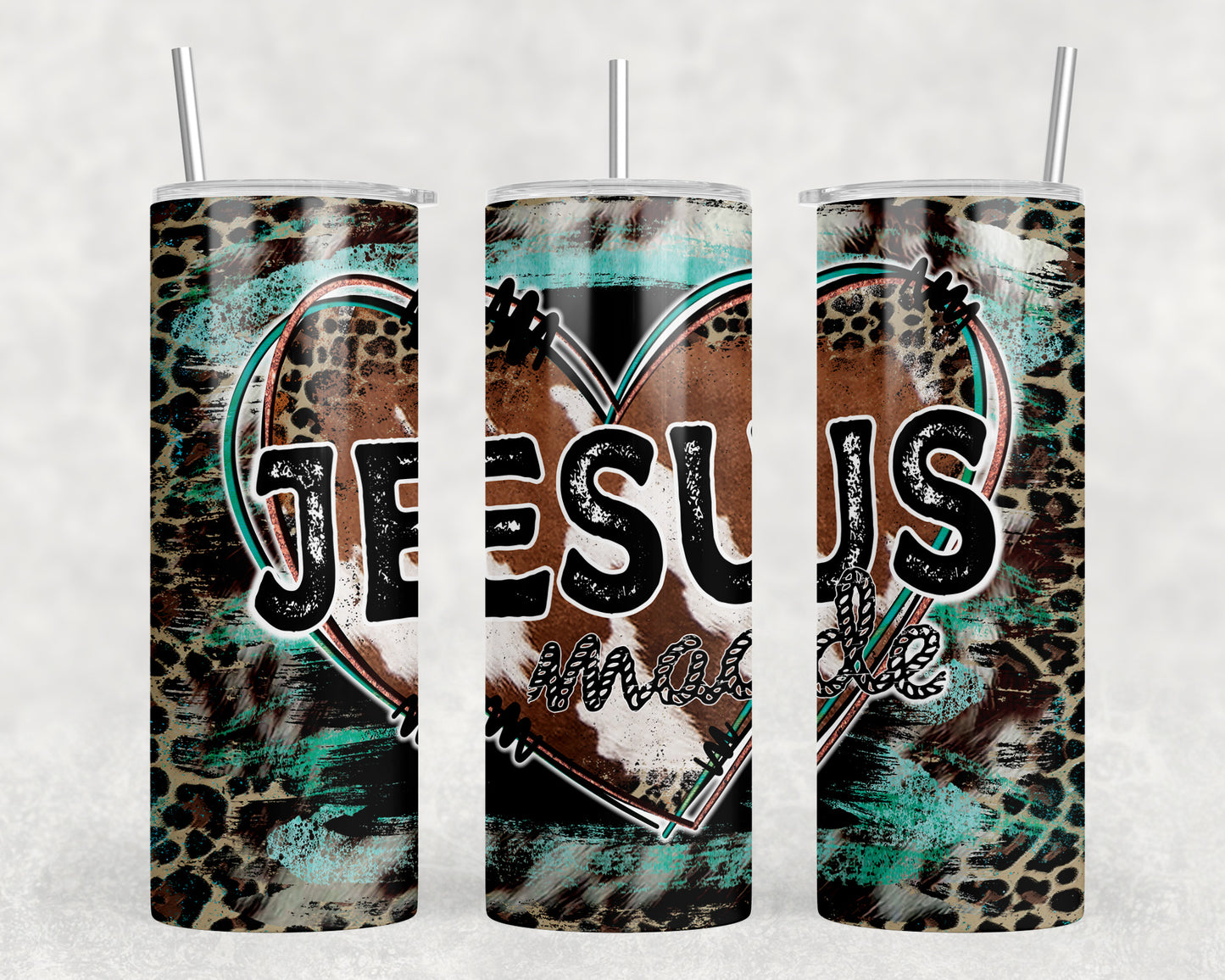 Jesus Made 20oz Skinny Tumbler - 2456