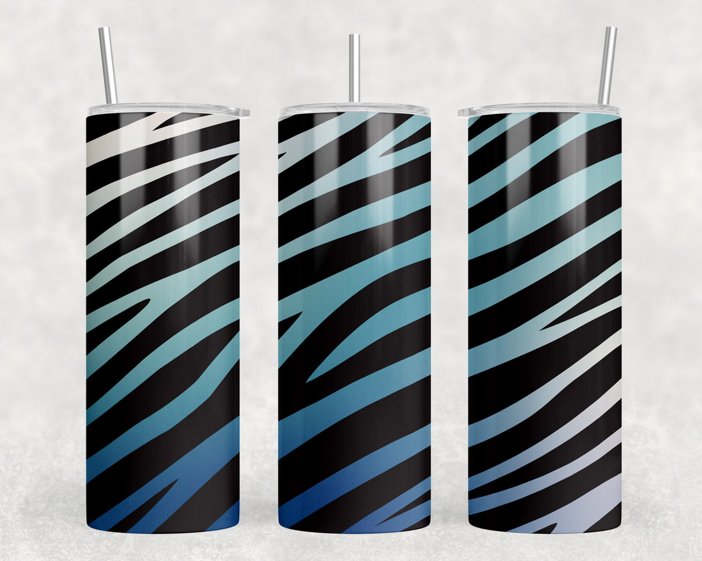 Zebra Stripes 20oz Skinny Tumbler - 2459