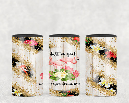 Flamingos 5-in-1 Can Hugger Tumbler - 2464