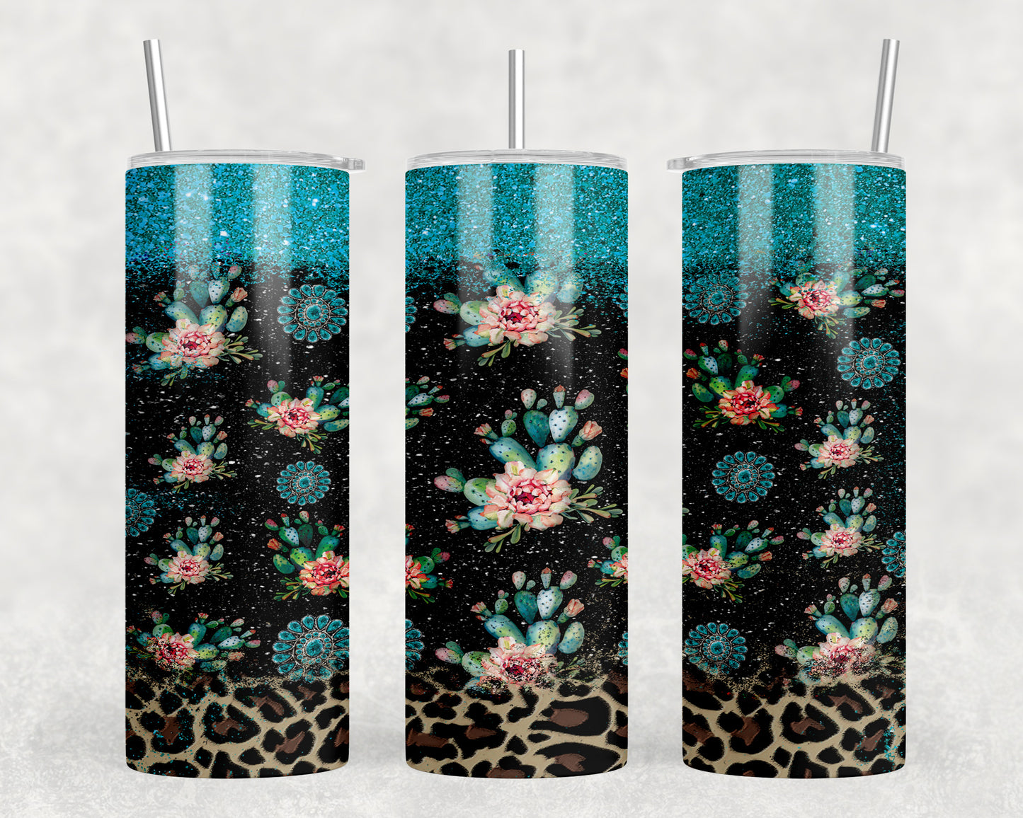 Cactus 20oz Skinny Tumbler - 2468