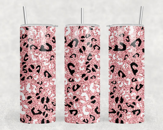 Leopard Print 20oz Skinny Tumbler - 2474