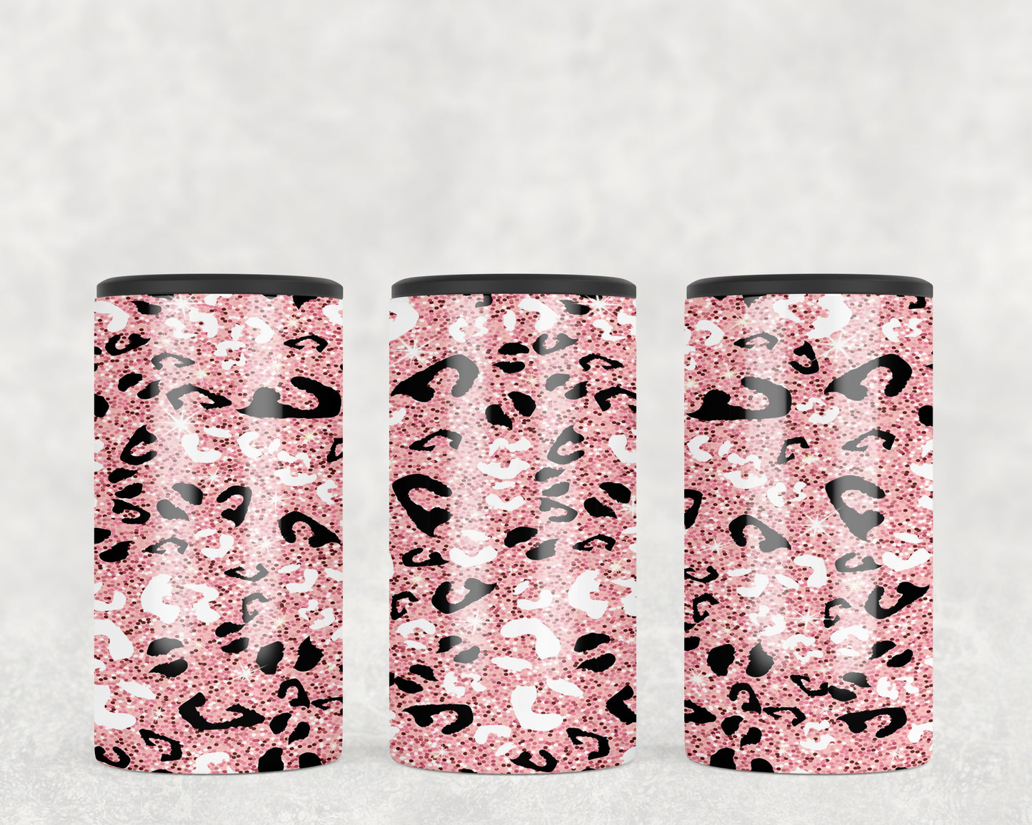 Leopard Print 5-in-1 Can Hugger Tumbler - 2474