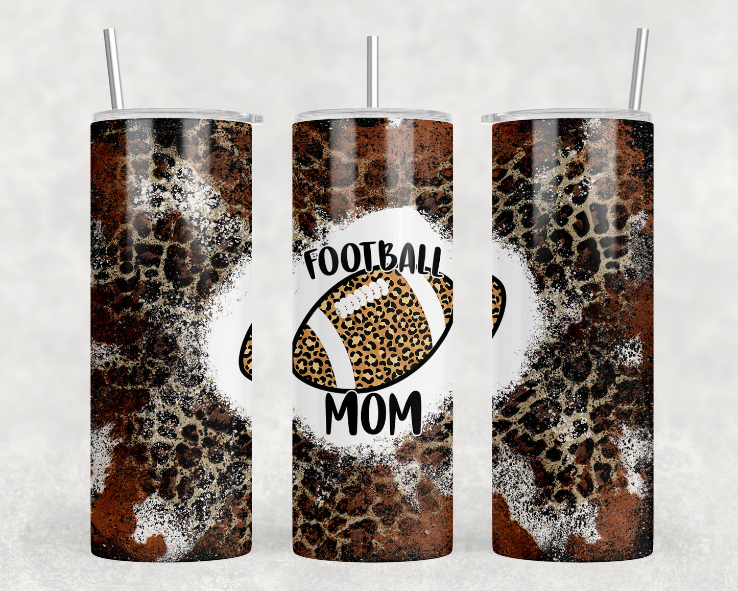 Football Mom 20oz Skinny Tumbler - 2475