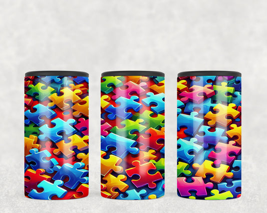 Puzzle Pieces 5-in-1 Can Hugger Tumbler - 247