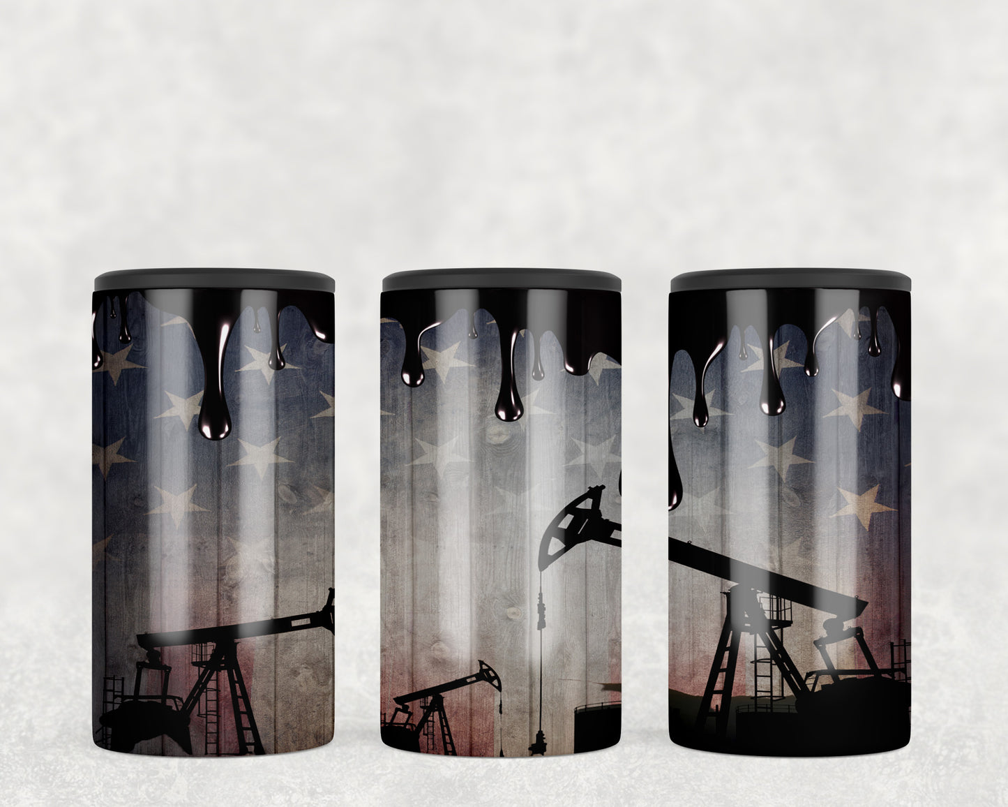 Oil Field 5-in-1 Can Hugger Tumbler - 2506