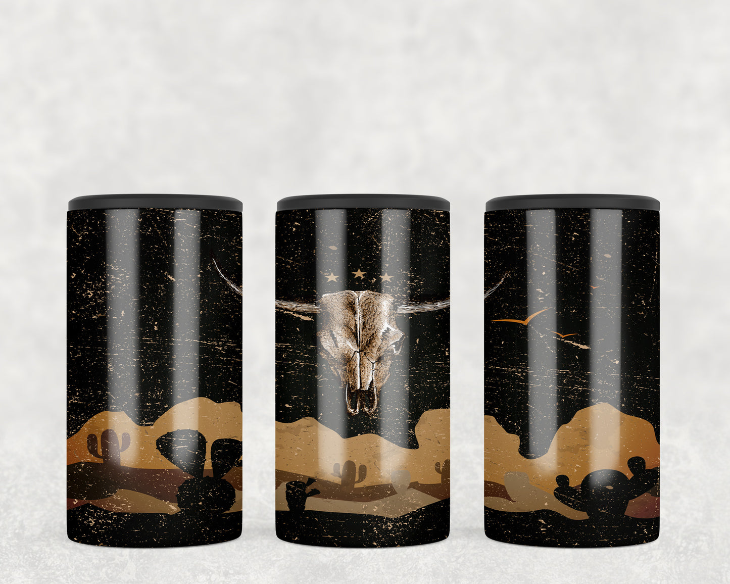 Desert Skull 5-in-1 Can Hugger Tumbler - 2508