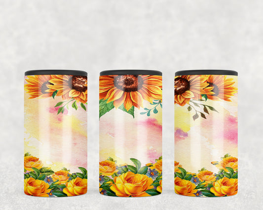 Flowers 5-in-1 Can Hugger Tumbler - 2515