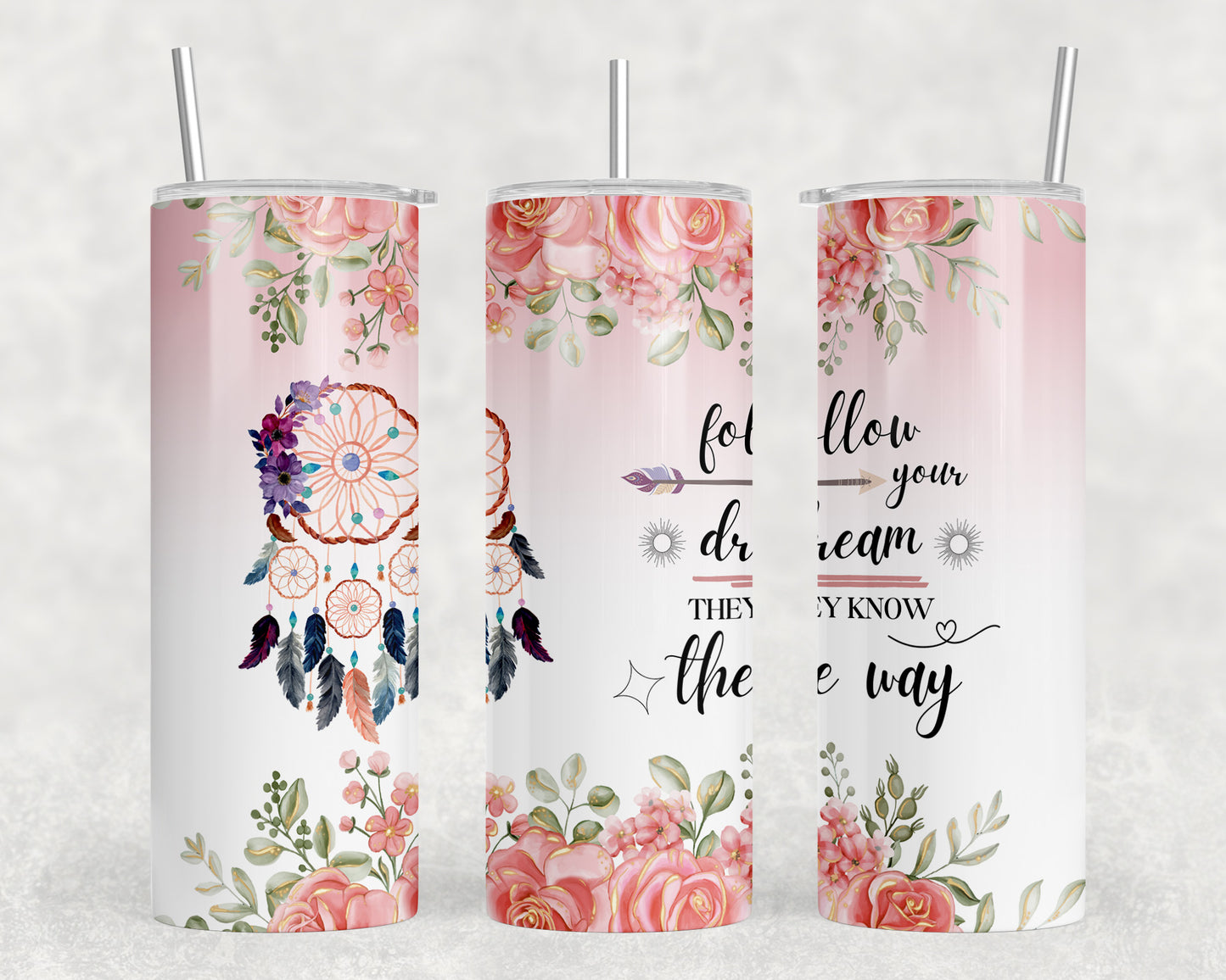 Dream Catcher 20oz Skinny Tumbler - 2533