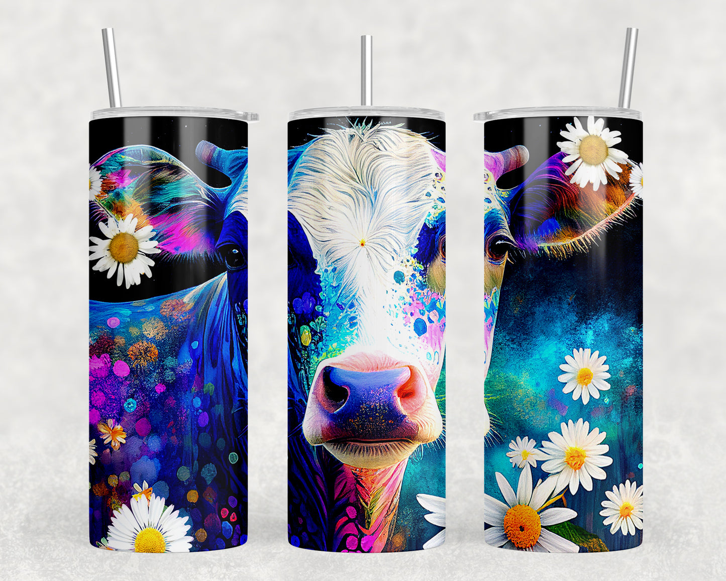 Cow 20oz Skinny Tumbler - 2577