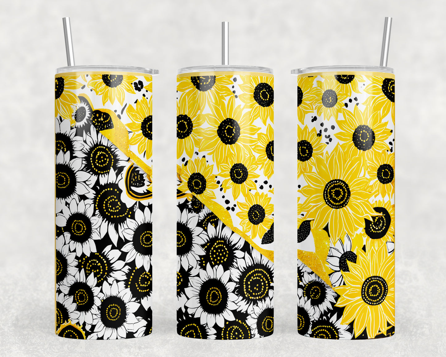 Sunflowers 20oz Skinny Tumbler - 261