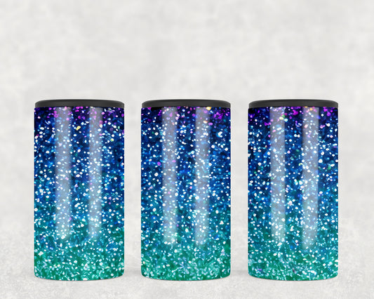 Faux Printed Glitter 5-in-1 Can Hugger Tumbler - 275