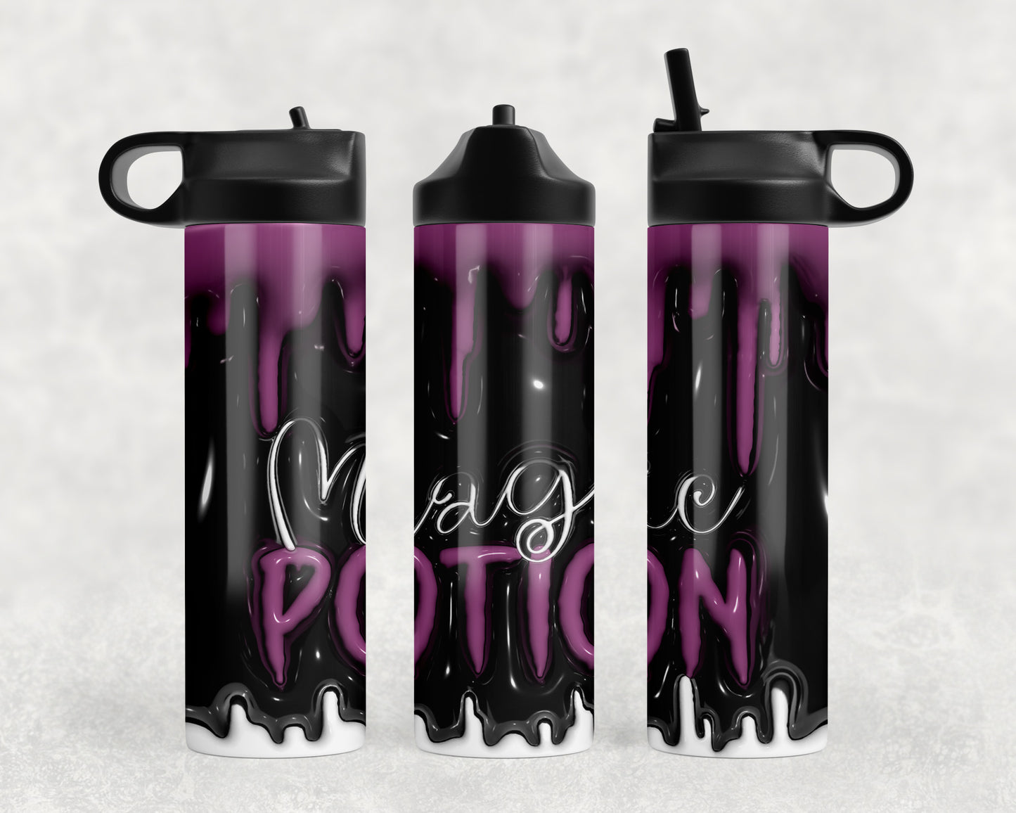 Halloween Inflated Magic Potion Water Bottle - 297