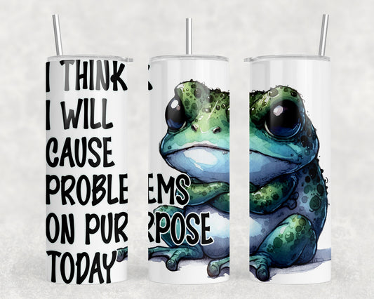 Funny Frog 20oz Skinny Tumbler - 298