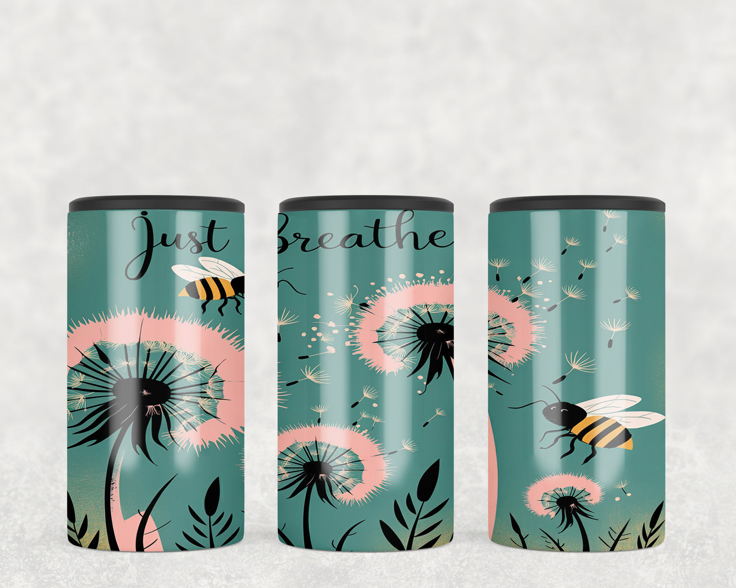 Just Breathe Dandelion 5-in-1 Can Hugger Tumbler - 300