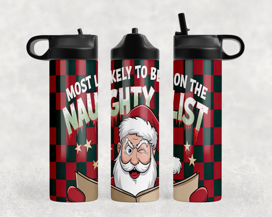 Funny Christmas Water Bottle - 316