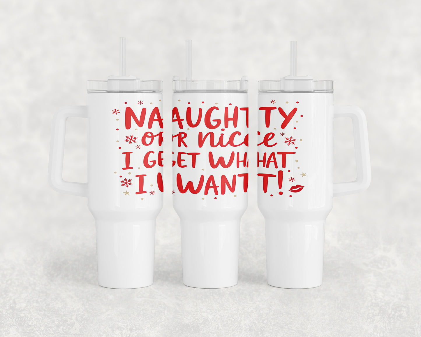 Funny Christmas 40oz Tumbler - 317