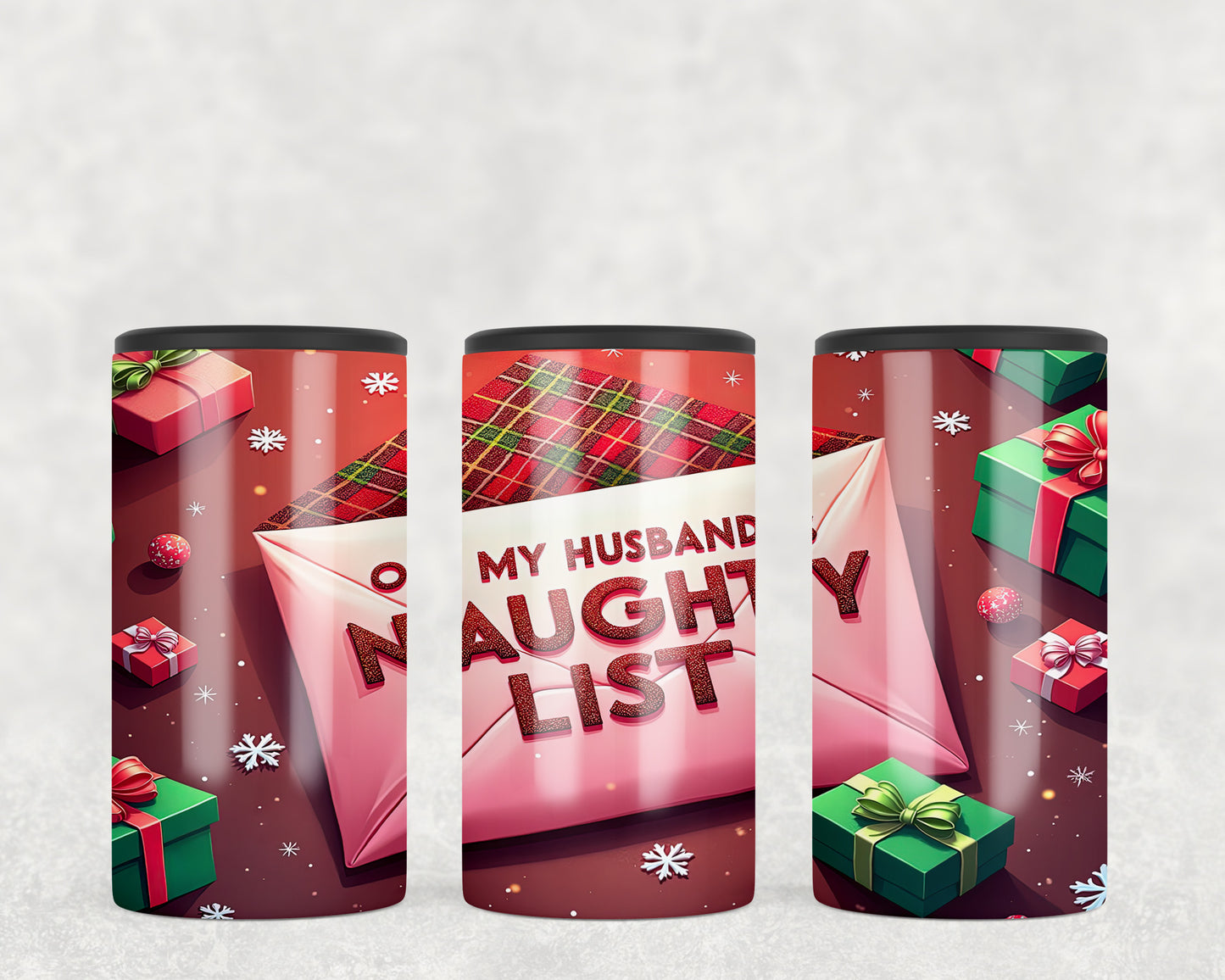 Funny Christmas 5-in-1 Can Hugger Tumbler - 320