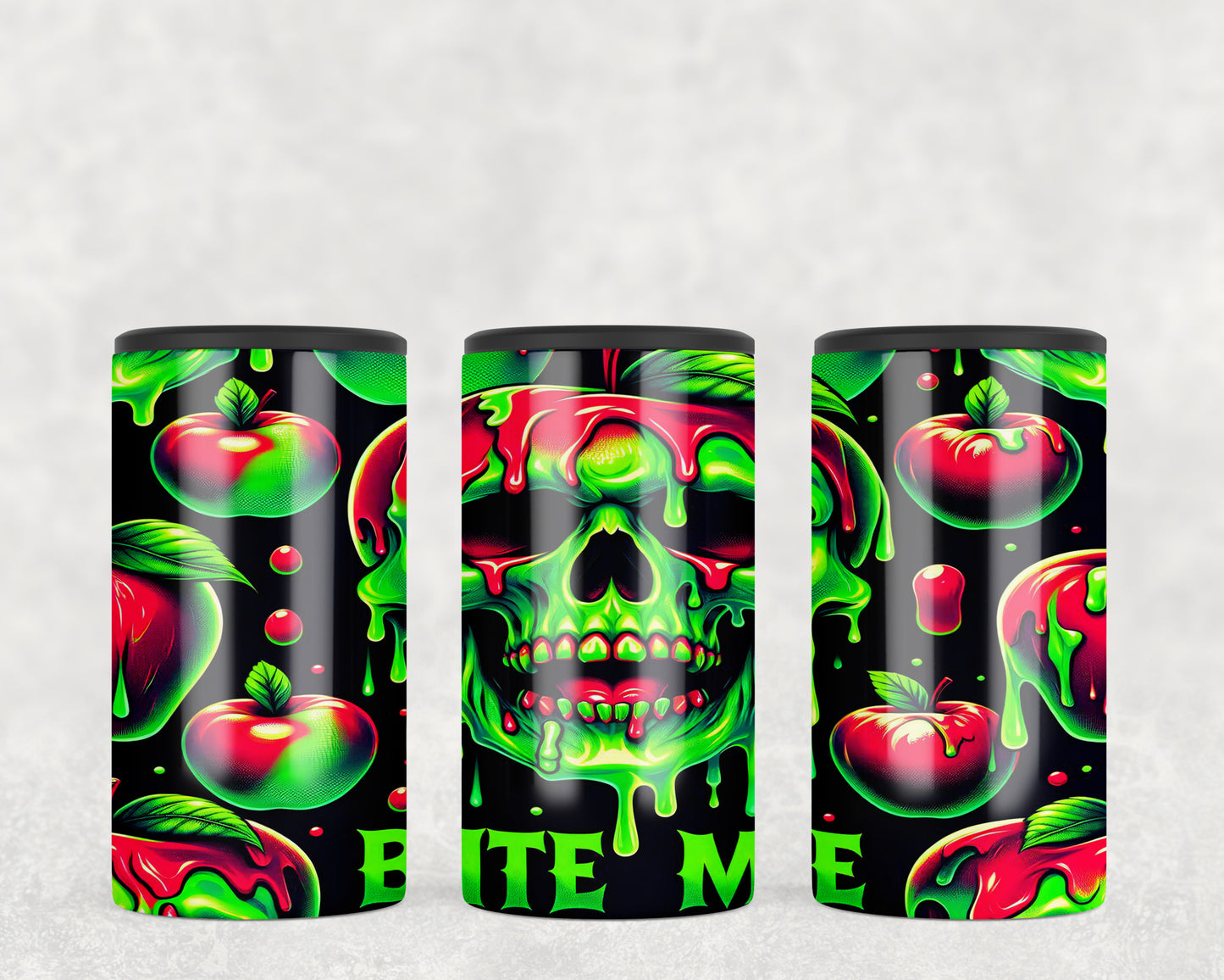 Poison Apple Skull 5-in-1 Can Hugger Tumbler - 331