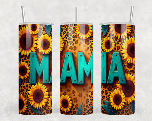 Sunflower Mama 20oz Skinny Tumbler - 332