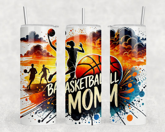 Basketball Mom 20oz Skinny Tumbler - 336