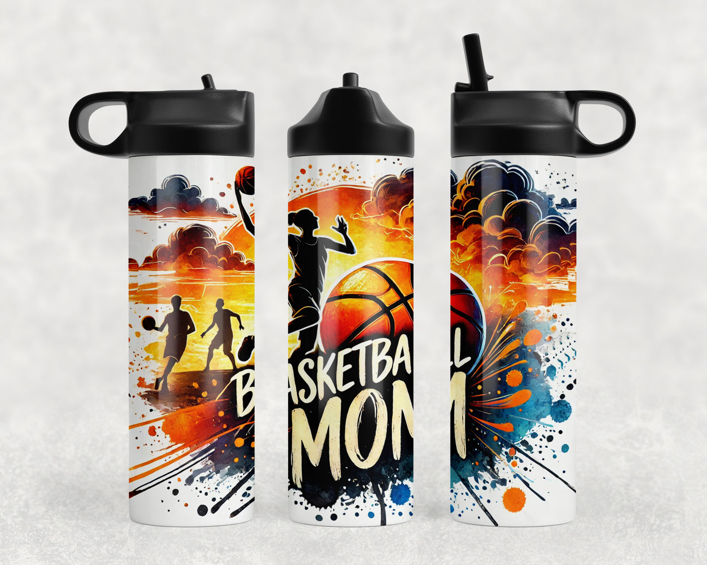 Basketball Mom Water Bottle - 336