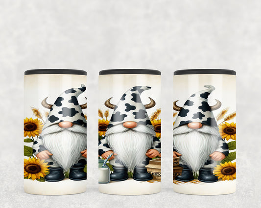 Cow Print Gnomes 5-in-1 Can Hugger Tumbler - 338