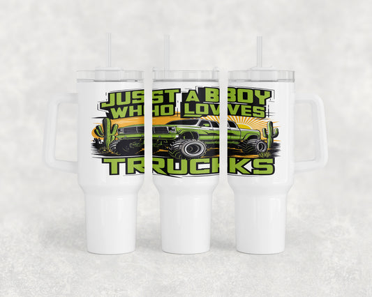 Monster Truck 40oz Tumbler - 342