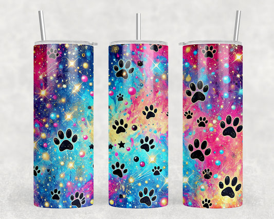 Paw Prints 20oz Skinny Tumbler - 348