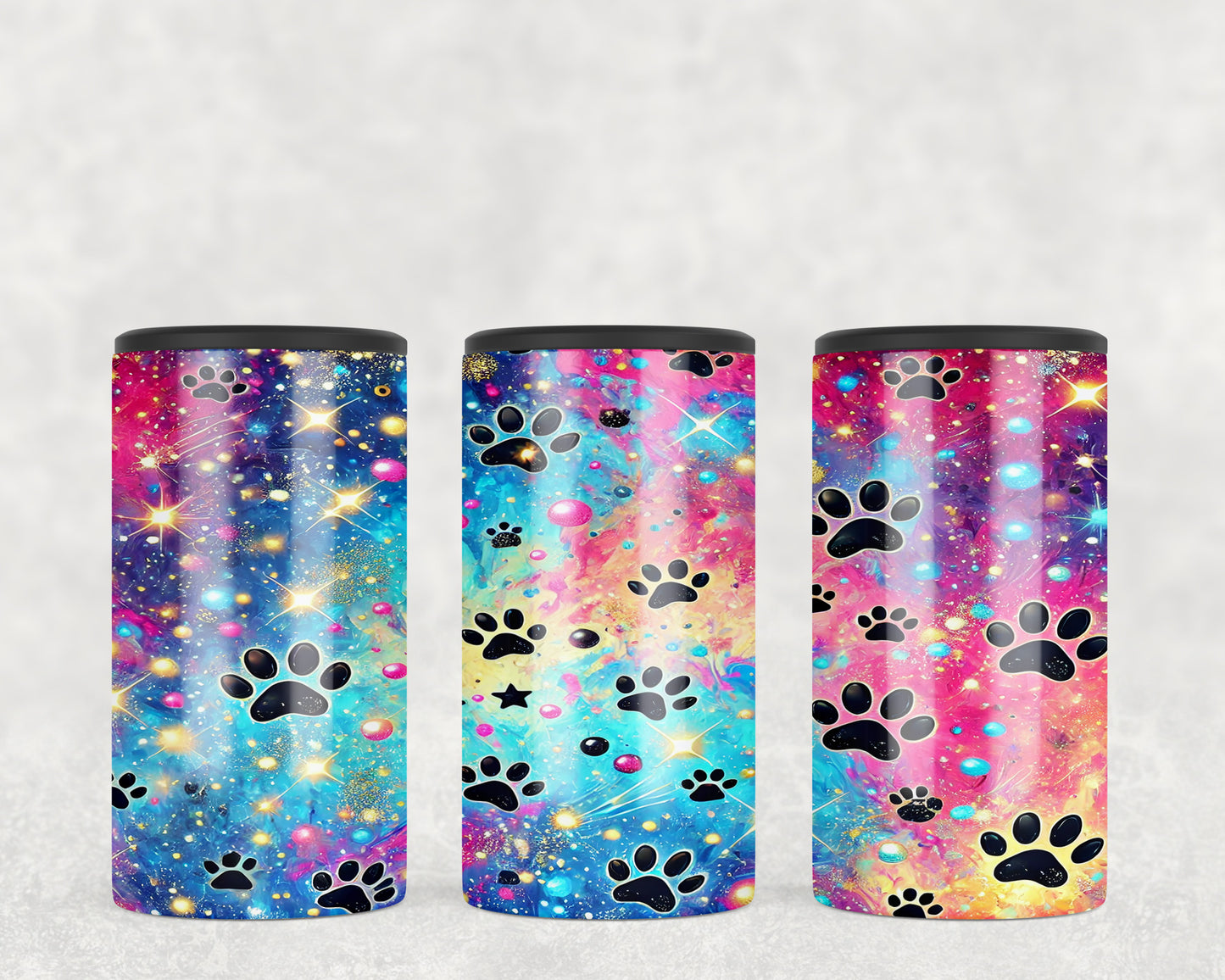 Paw Prints 5-in-1 Can Hugger Tumbler - 348