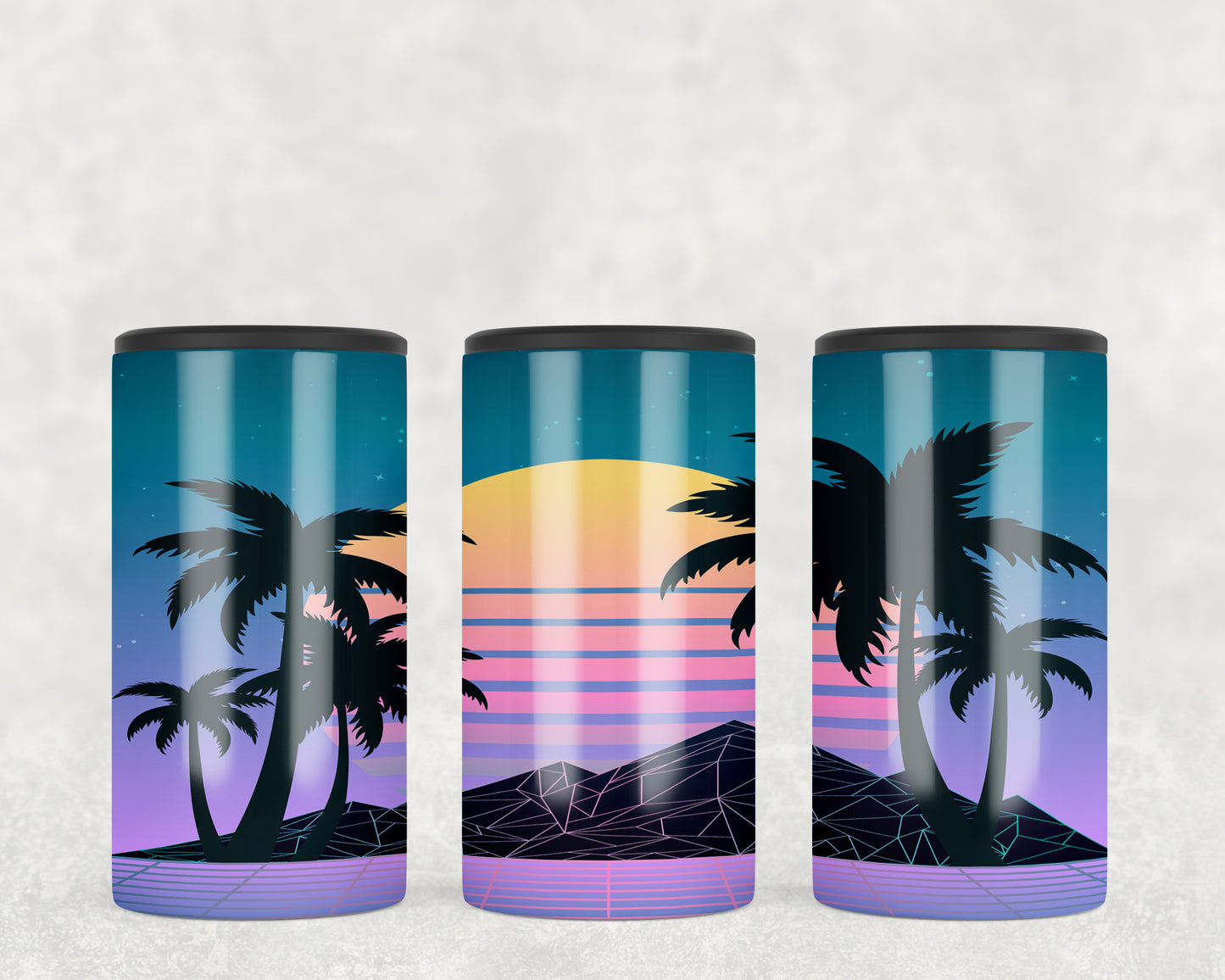 Retro Beach 5-in-1 Can Hugger Tumbler - 349